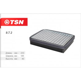 9.7.2 салонный фильтр TSN