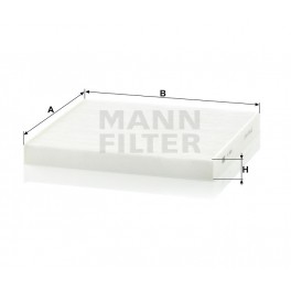 CU2544 Воздушный фильтр салона MANN+HUMMEL