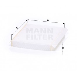 CU2454 Воздушный фильтр салона MANN+HUMMEL