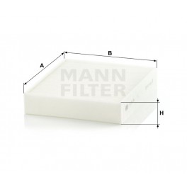 CU25001 Воздушный фильтр салона MANN+HUMMEL