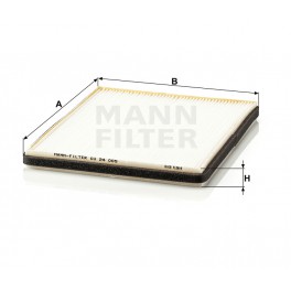 CU24005 Воздушный фильтр салона MANN+HUMMEL