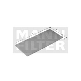 CU1550037(4) Воздушный фильтр салона MANN+HUMMEL