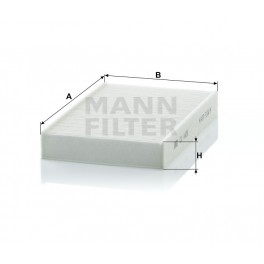 CU1629 Воздушный фильтр салона MANN+HUMMEL