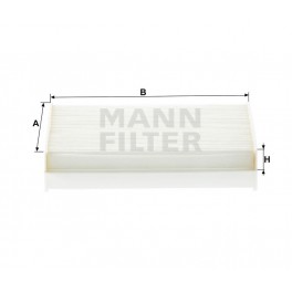 CU17001 Воздушный фильтр салона MANN+HUMMEL