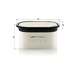 CP24420 Воздушный фильтр MANN+HUMMEL