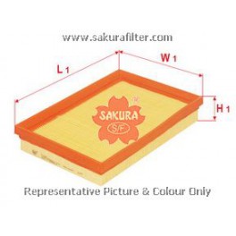 A1184 воздушный фильтр Sakura
