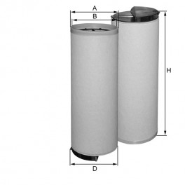 Фильтр воздушный HP2643 FilFilter