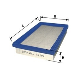 AG 609 Фильтр воздушный GoodWill