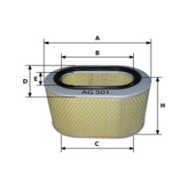 AG 501 Фильтр воздушный GoodWill