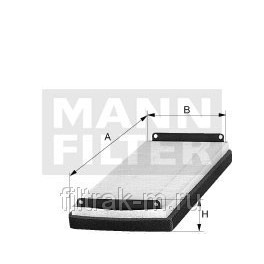 CU4469 Фильтр воздушный Mann Filter
