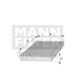 Фильтр салона CU4795 Mann Filter