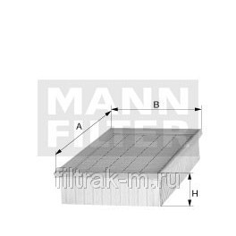 C4312/1 Фильтр воздушный Mann Filter