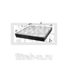 C641500/1 Фильтр воздушный Mann Filter