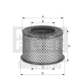 C301359 Фильтр воздушный Mann Filter