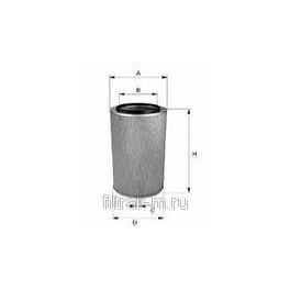 C15127/1 Фильтр воздушный Mann Filter
